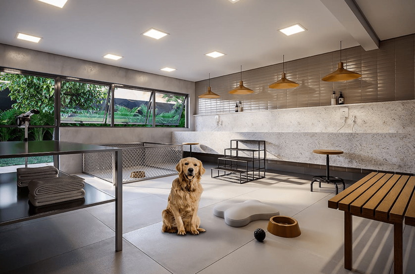 Pet care - Térreo (Perspectiva artística)