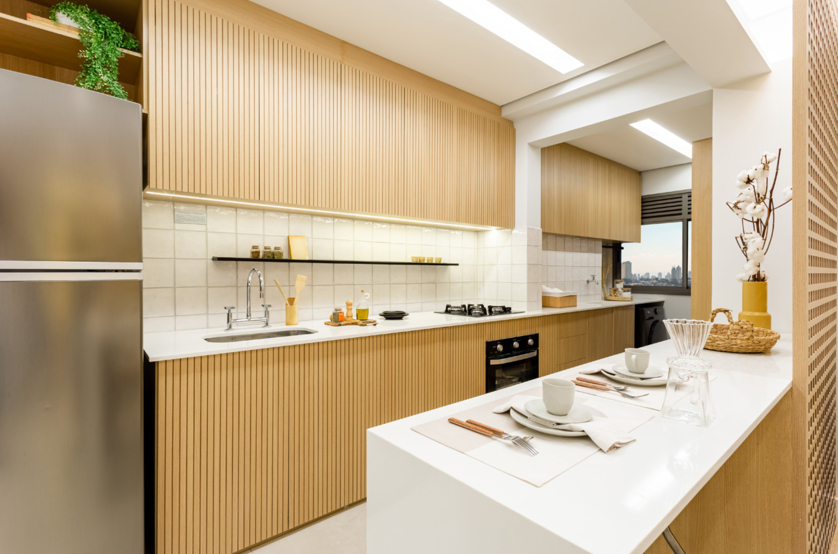 Cozinha - 98m² - Torre 2 - Finais 1, 4, 5 e 8 (Foto do decorado)