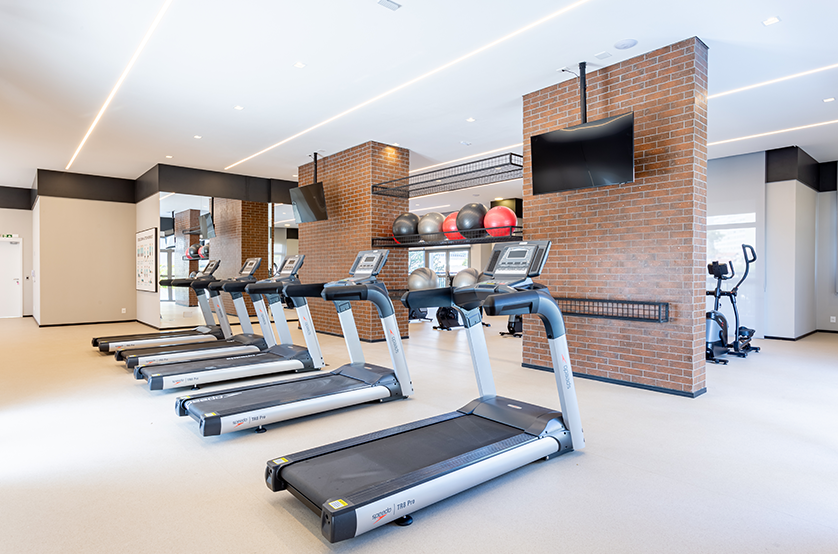 Fitness de 290m² (Foto do local)