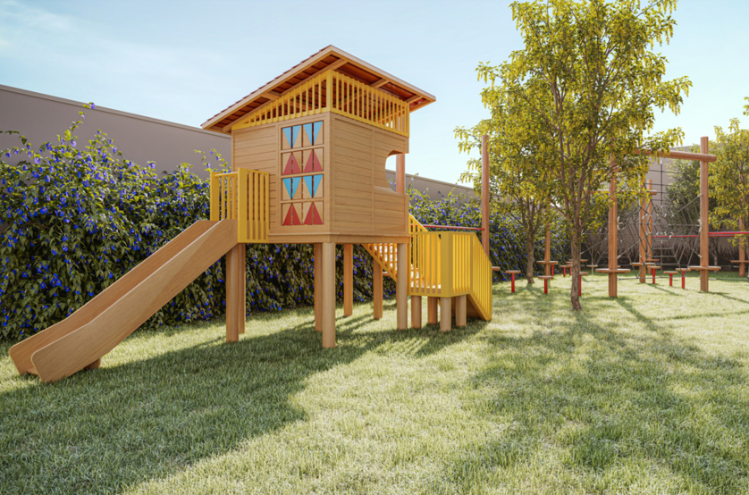 Playground - torre 1 e 2 (Perspectiva artística) 