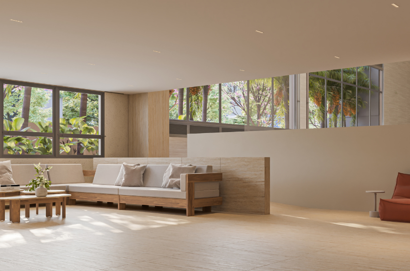 Sauna úmida - torre 1 e 2 (Perspectiva artística) 