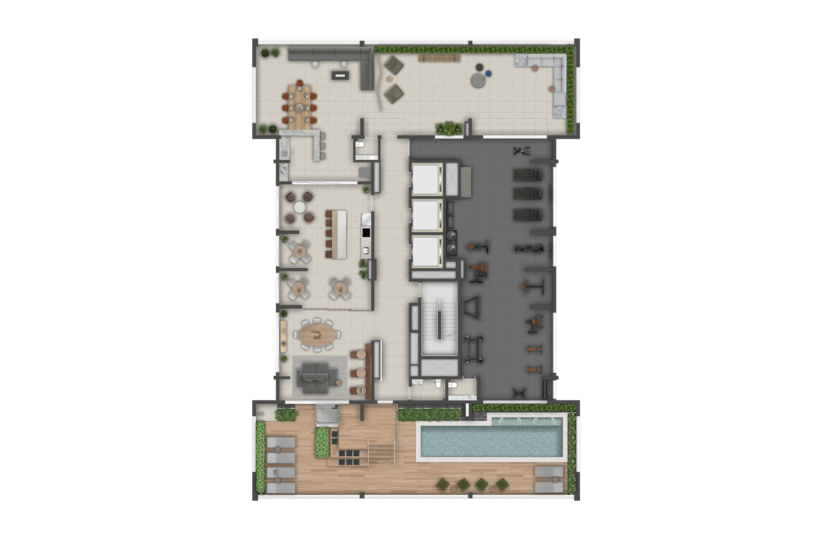 Implantação (Perspectiva artística) 