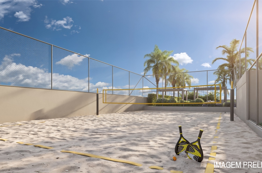 Quadra Beach tennis (Perspectiva preliminar) 