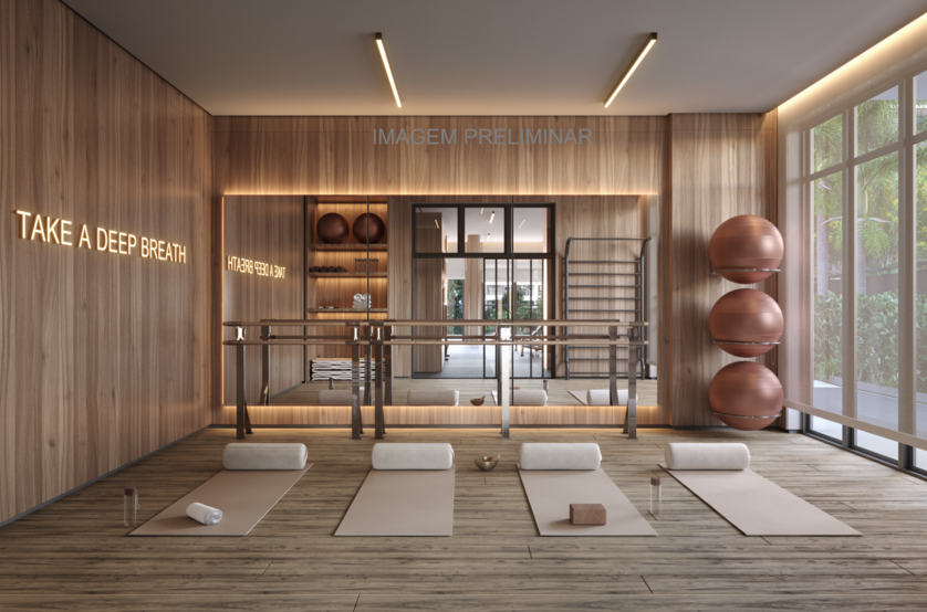 Fitness - torre 1 e 2 (perspectiva preliminar) 
