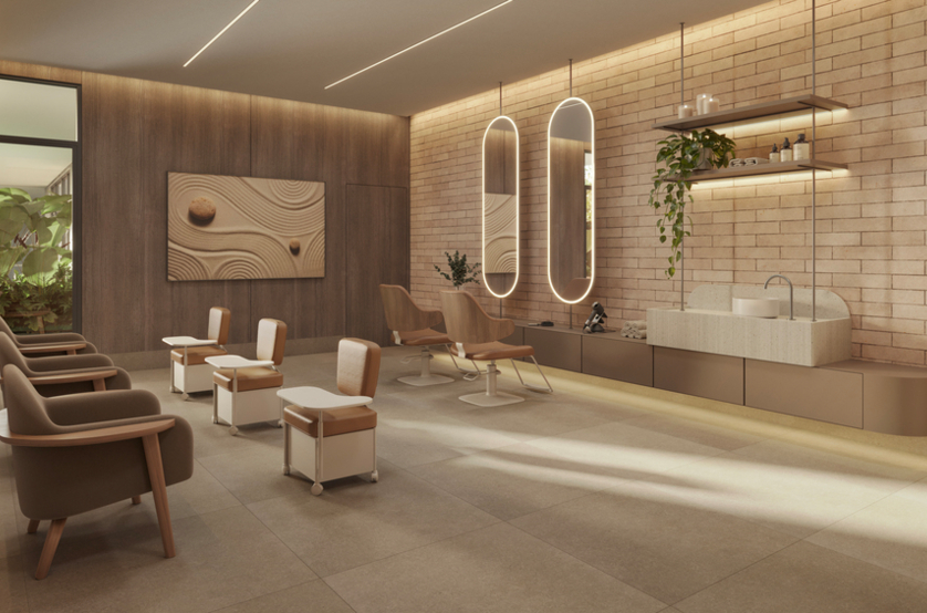 Espaço Beauty Care - torre 1 e 2  (perspectiva artística) 