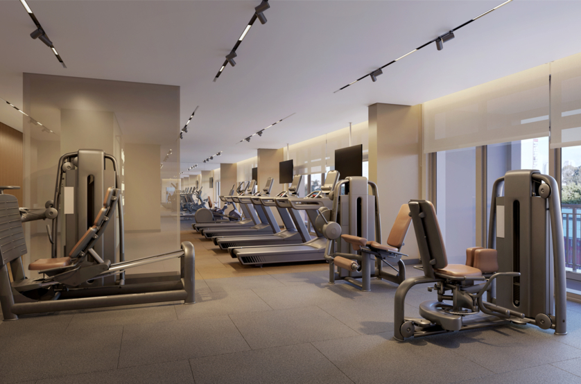 Fitness - torre 3 (perspectiva artística) 
