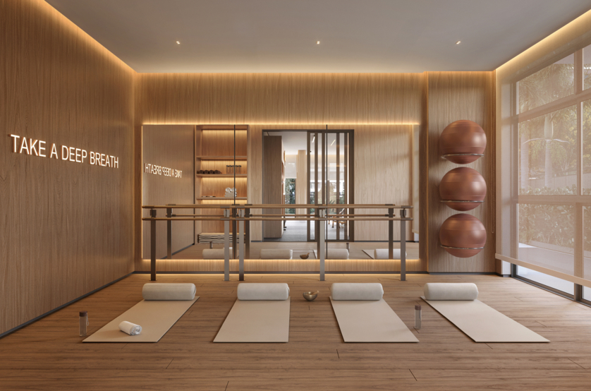 Fitness - torre 1 e 2 (perspectiva artística) 