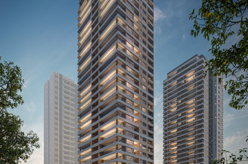 Fachada - torre 2 (Perspectiva artística) 