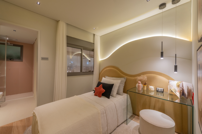 Suíte 03 - 147m² (Foto do decorado)