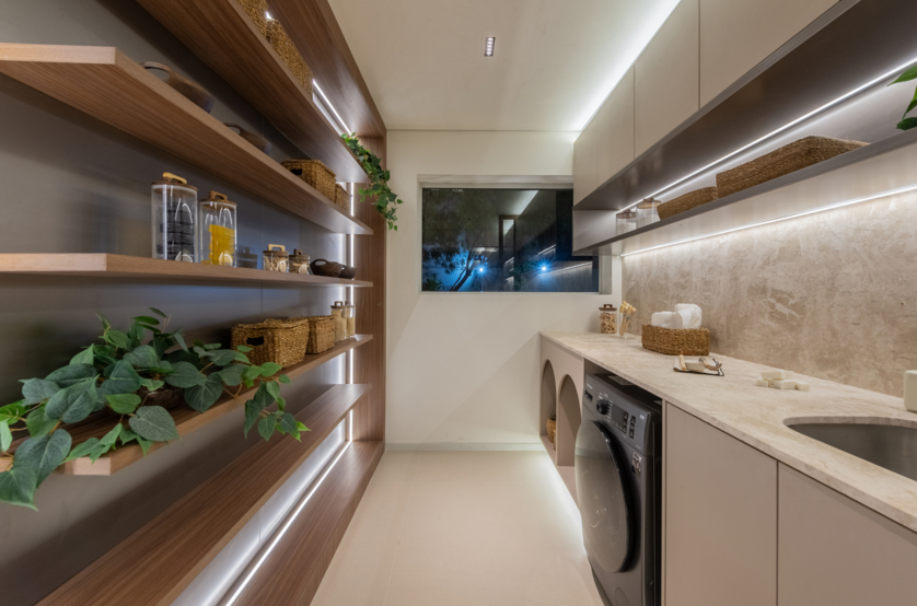 Área de serviço - 147m² (Foto do decorado)