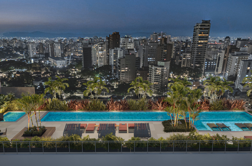 Voo piscina (perspectiva artística) 