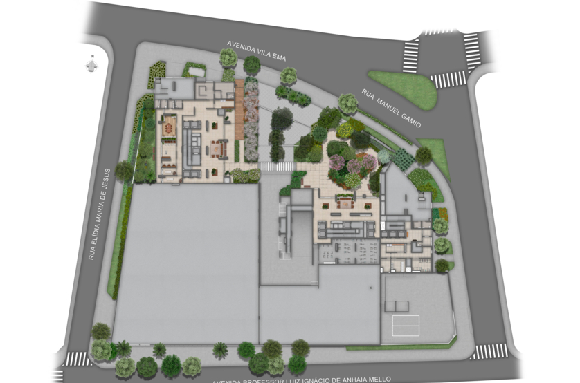 Térreo (perspectiva artística) 