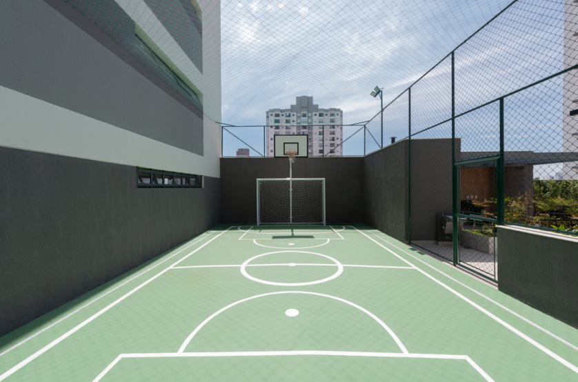 Quadra recreativa (Foto do local)