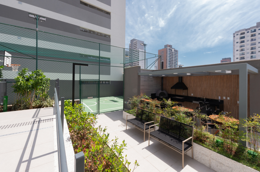 Churrasqueira com forno para pizza (Foto do local)