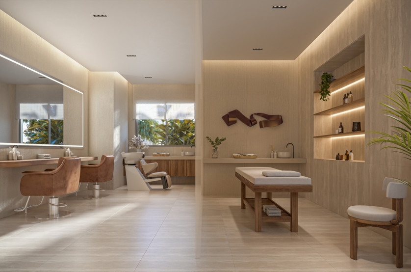 Espaço beauty (perspectiva artística) 