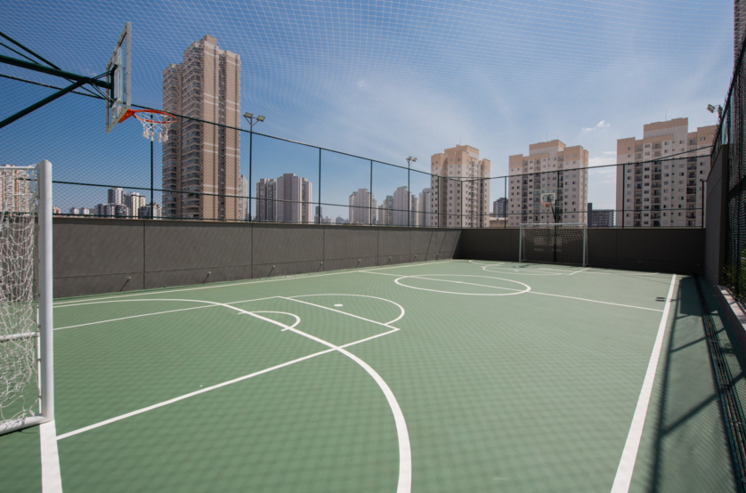 Quadra recreativa - 4º pavimento (Foto do local)