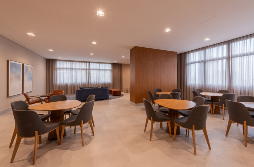 Espaço gourmet 100m² - 4º pavimento (Foto do local)