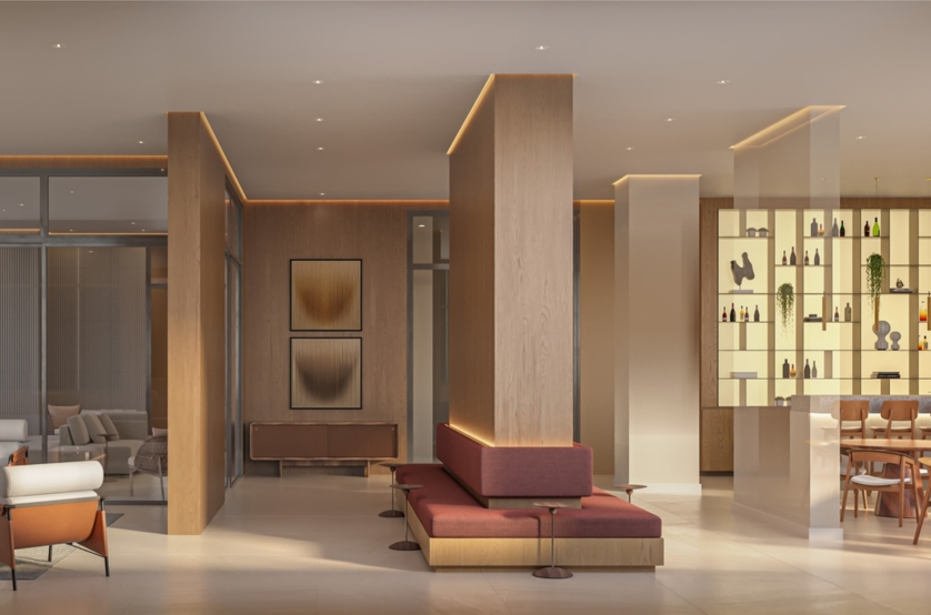 Salão de festas (Perspectiva artística)