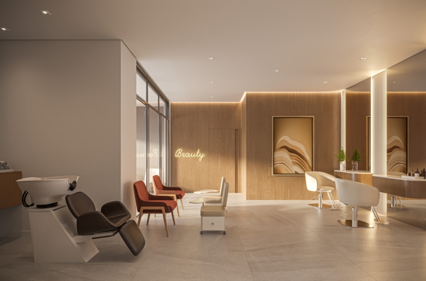 Espaço beauty (Perspectiva artística)