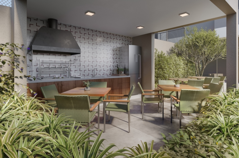 Churrasqueira (Perspectiva artística) 