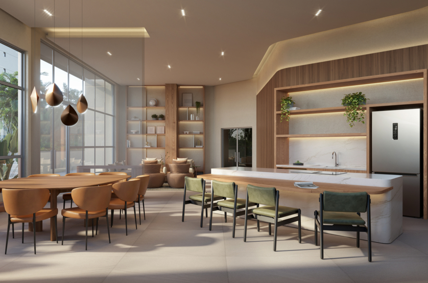 Espaço de gourmet (Perspectiva Preliminar) 