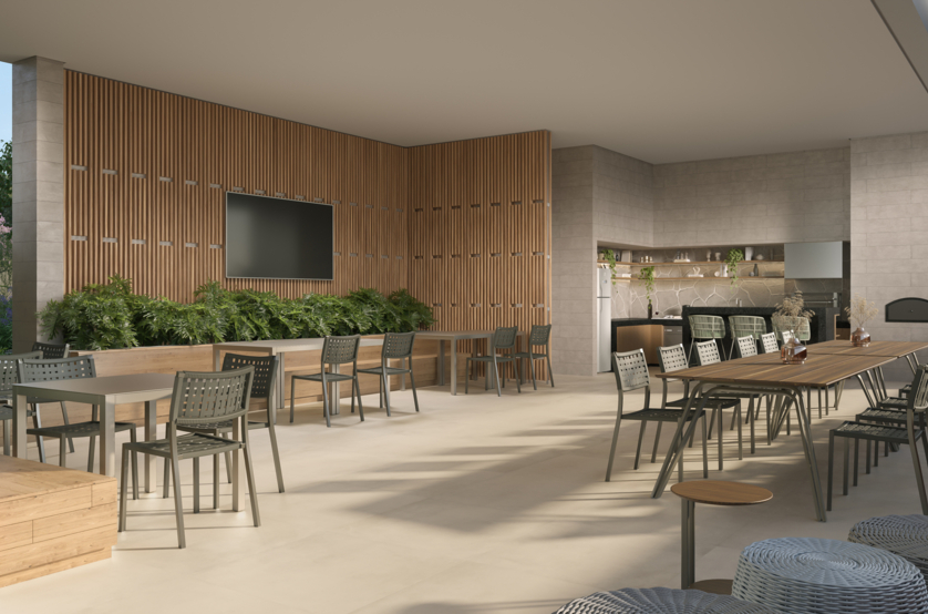 Casa de campo c/ churrasqueira (Perspectiva Preliminar) 