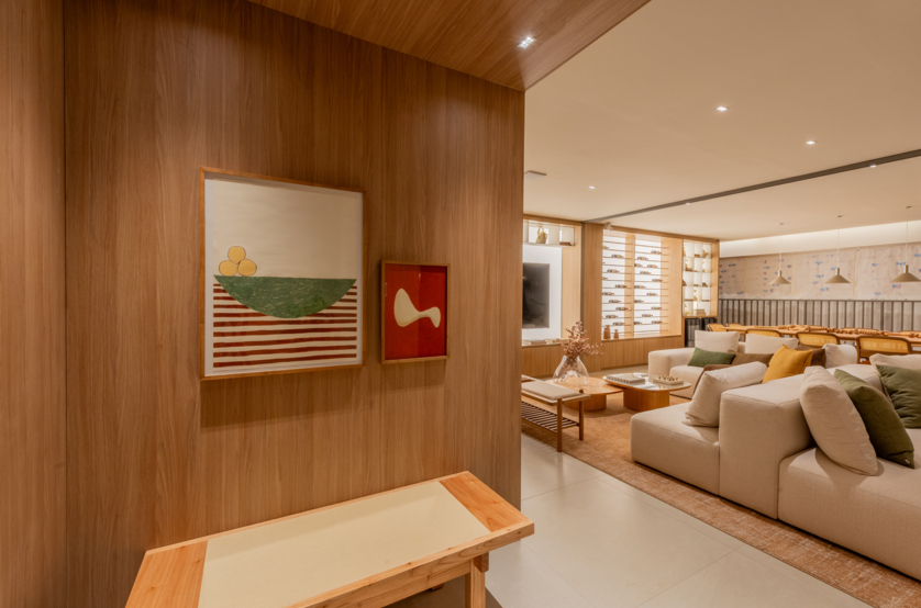 Hall privativo (Foto do decorado)