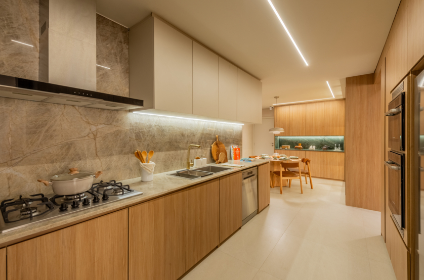 Cozinha - 171m² (Foto do decorado)