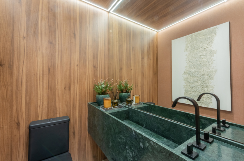 Lavabo - (Foto do decorado)