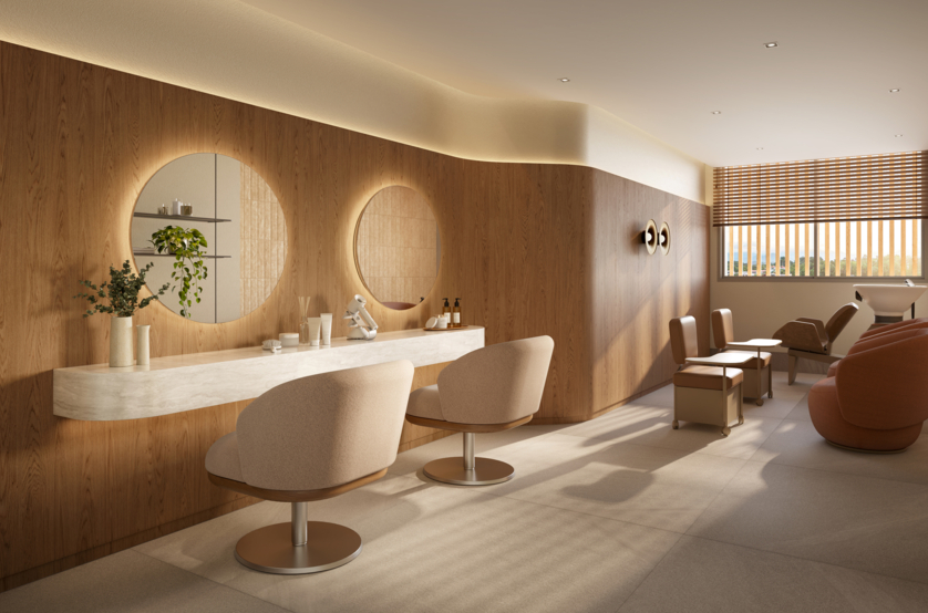 Espaço Beauty (Perspectiva artística) 