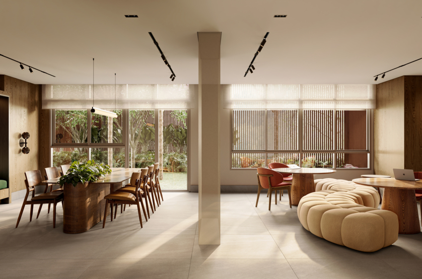 Coliving (perspectiva artística) 