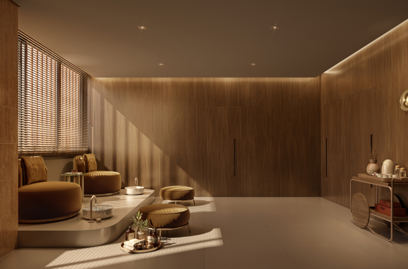 Spa by Amman - Escalda pés (Perspectiva artística)