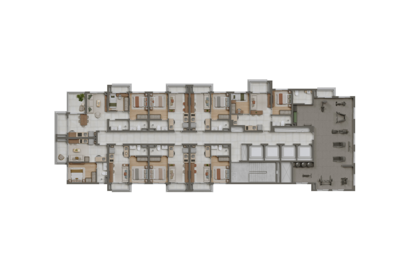Implantação Cobertura (Perspectiva artística) 