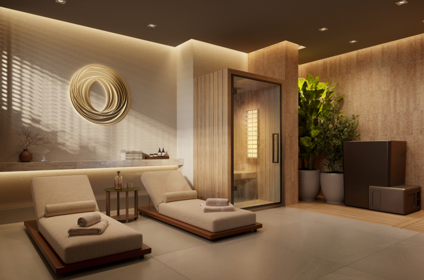 Espaço Wellness (Perspectiva artística)