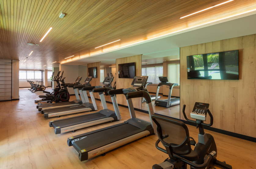 Fitness com 171m² (Foto do local)