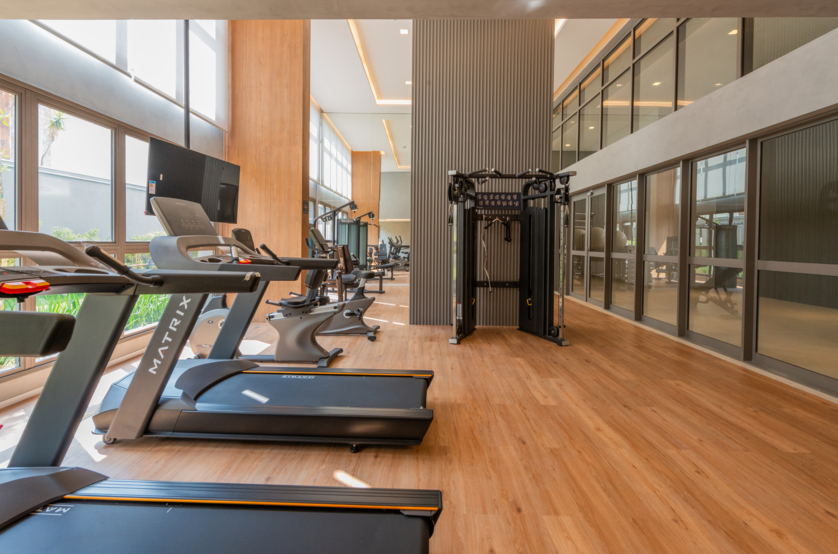 Fitness com 79m² - Torre 2 (Foto do local)
