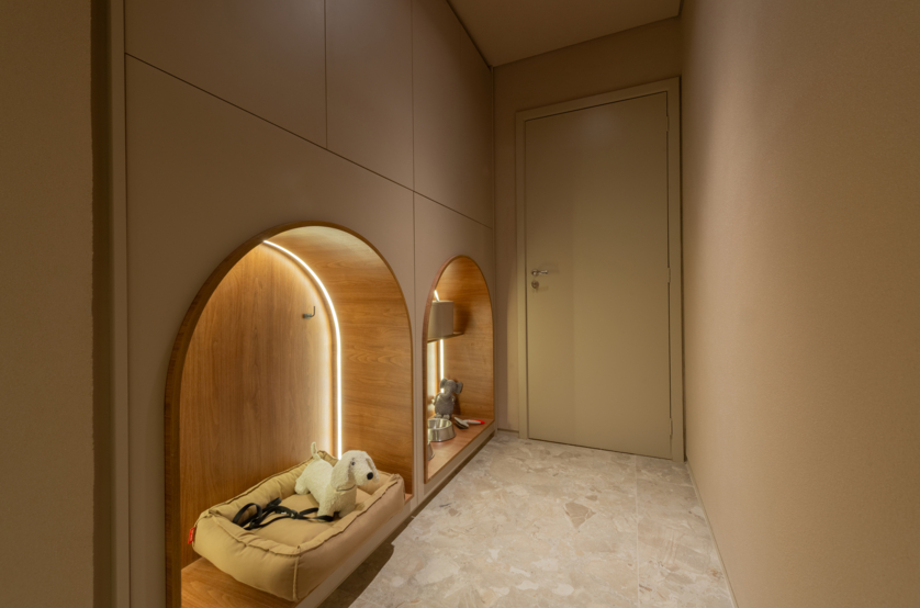 Área de serviço - apto de 243m² (Foto do decorado)