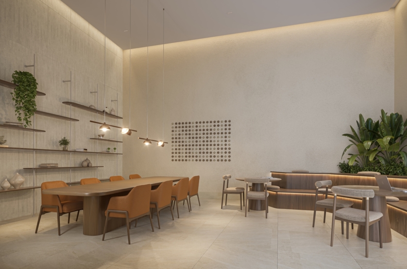 Coliving  - torre 1 e 2 (perspectiva artística) 