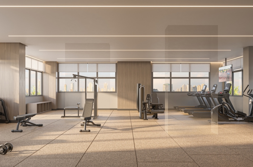 Fitness -  torre 3 (Perspectiva artística) 
