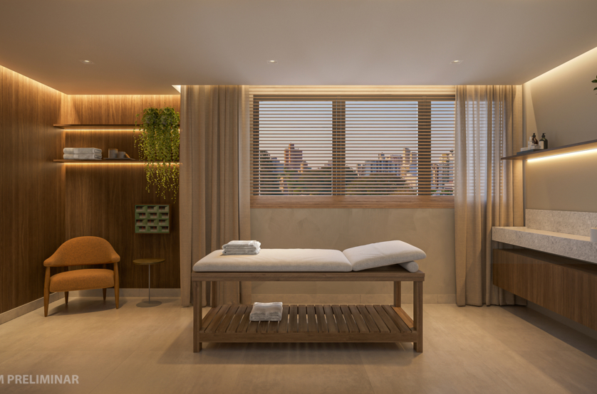 Sala de Massagem (Prespectiva preliminar)