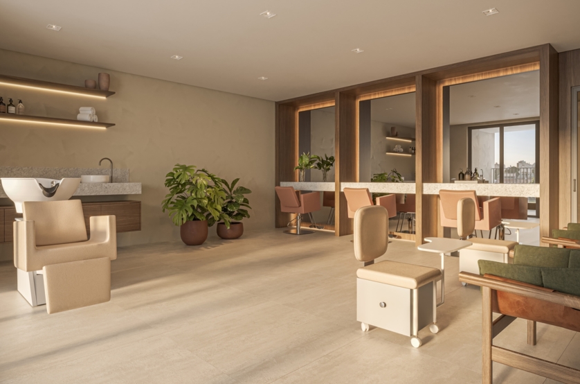 Espaço Beauty (Perspectiva artística)