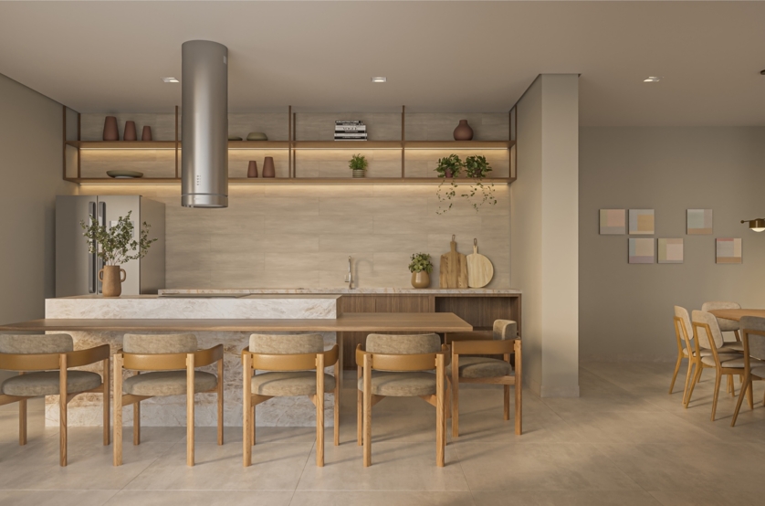 Espaço Gourmet (Perspectiva artística)