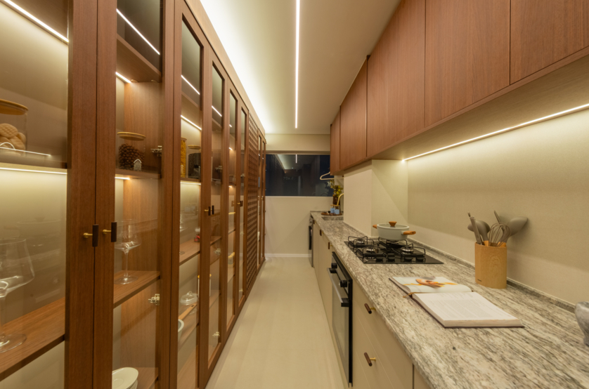 Cozinha - 97m²  (Foto do decorado)