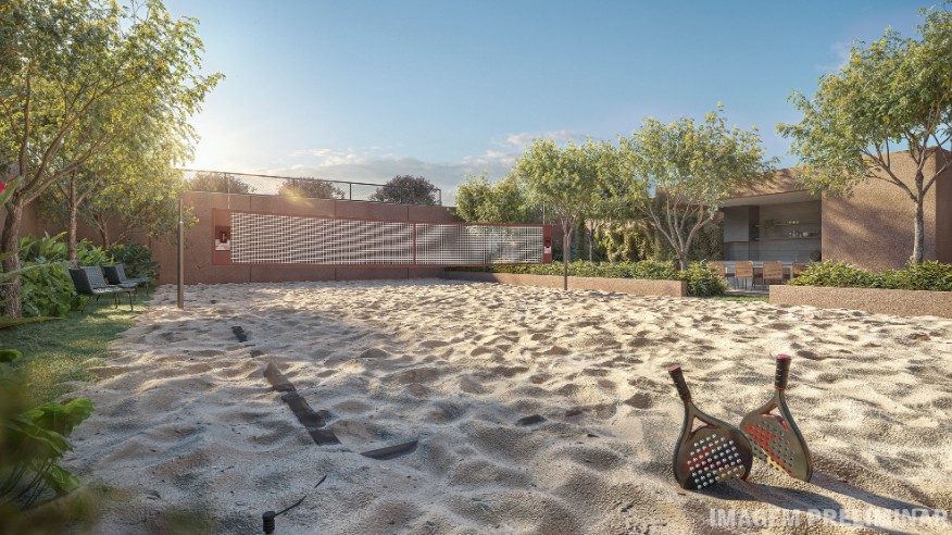 Quadra de Beach Tennis (Perspectiva preliminar) 