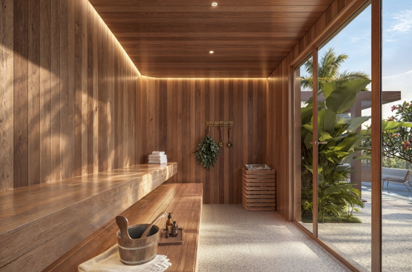 Sauna Seca (Prespectiva artística) 